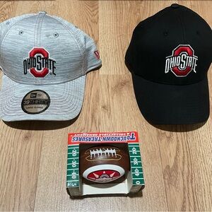 New Era Ohio State Cap - Gray and Red
